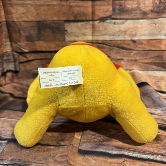 Disney Winnie the Pooh Bear Plush Stuffed Animal Toy 10" Soft Red Shirt Cuddly - Picture 6 of 8